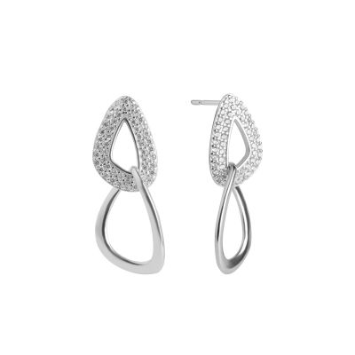 Chimiama Orecchini Argento Elementi Zirconati