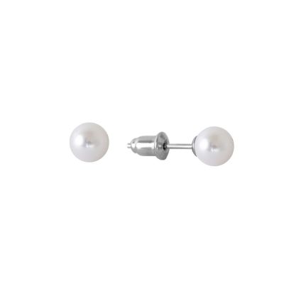 Chimiama Orecchini Argento Perla 5.5 mm