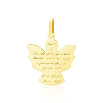Stroili Pendente Angelo Oro Giallo 9k Holy