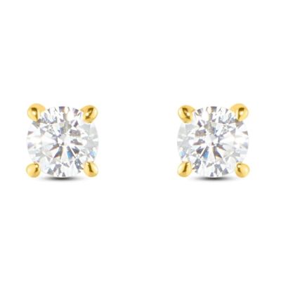 Stroili Orecchini Oro Giallo 9K Punto Luce Claire