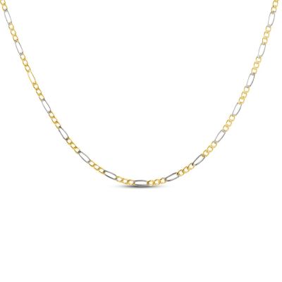 Stroili Collana Oro Bicolore 9K Catena L'Homme Or