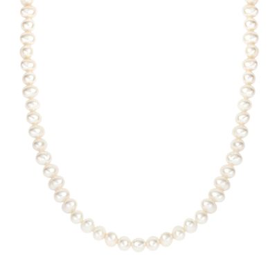 Stroili Collana Oro Bianco 9K e Perle Gabrielle