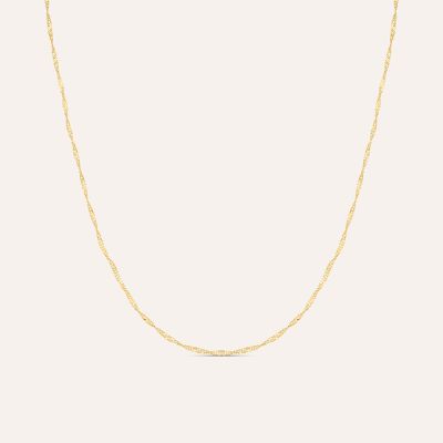 Stroili Collana Singapore Oro Bicolore 9K Poeme