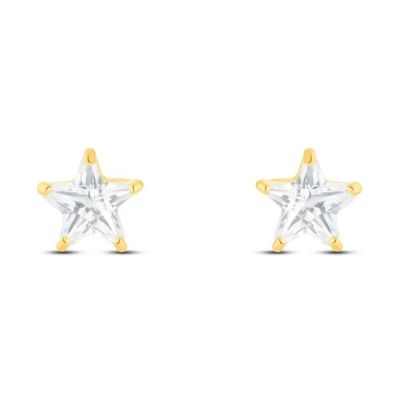 Stroili Orecchini Punto Luce Stella Oro Giallo 9K