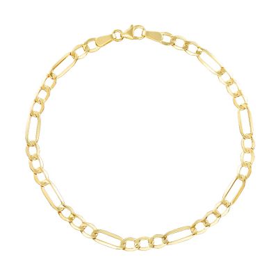 Stroili Bracciale Oro Giallo 9K Maglia Figarò 1+3 Colette