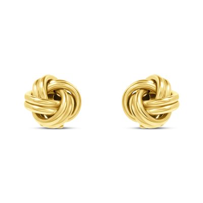 Stroili Orecchini Lobo Oro Giallo 9K Nodo Isabelle