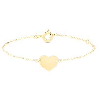Stroili Bracciale Oro Giallo 9K Cuore Mon Petit
