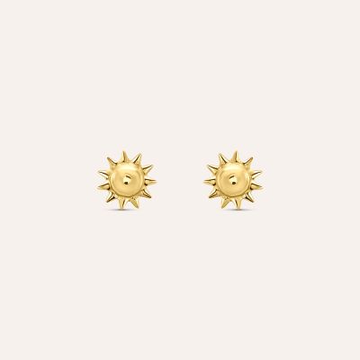 Stroili Orecchini Sole Oro Giallo 9K Bon Ton