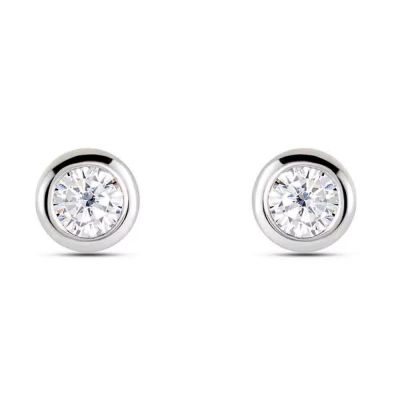 Stroili Orecchini Punto Luce Cipollina Argento 5 mm