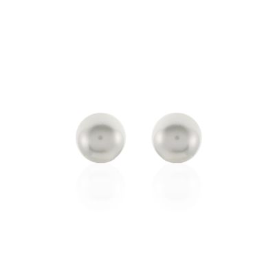 Stroili Orecchini Argento Perla 6 mm Silver Pearls