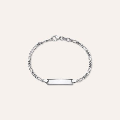 Stroili Bracciale Argento 3+1 con Targa