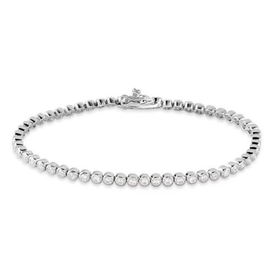 Stroili Tennis Argento Zirconi Bianchi 2 mm