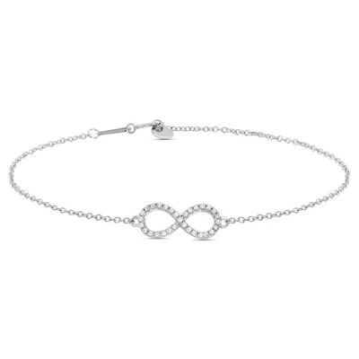 Stroili Bracciale Donna Argento Rodiato con Infinito