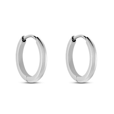 Stroili Orecchini Cerchi Acciaio 15 mm