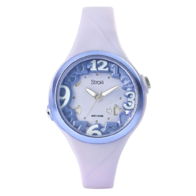 Stroili Orologio Solo Tempo Gomma Viola Las Vegas