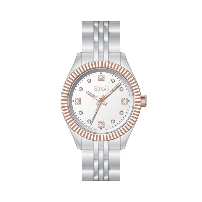 Stroili Orologio Gomma Solo Tempo Bianco 