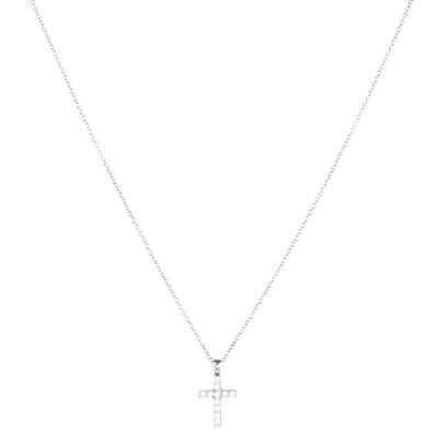 Stroili Collana Donna Argento Croce Silver Elegance