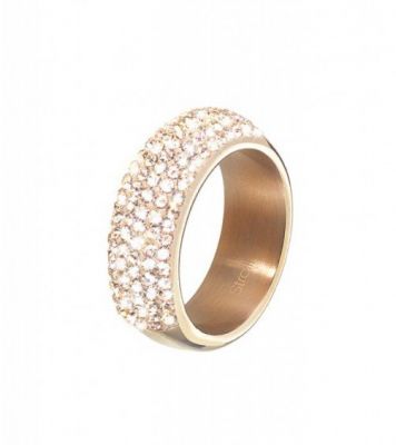 Stroili Anello Donna Acciaio Rosato e Strass Lady Phantasya - 12