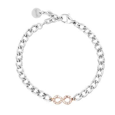 Stroili Bracciale Donna Acciaio Infinito Lady Chic