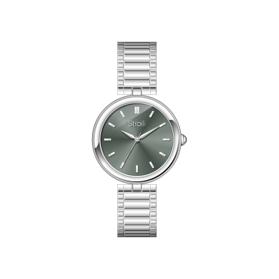 Stroili Orologio Acciaio Solo Tempo Verde Charleston