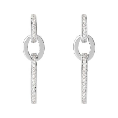 Stroili Orecchini Argento e Zirconi Bianchi Silver Shine