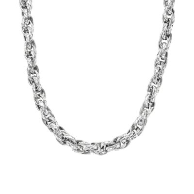 Stroili Collana Catena Acciaio Lady Code