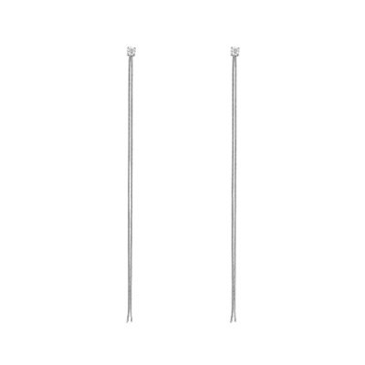 Stroili Orecchini Pendenti Acciaio Punto Luce Lady Code