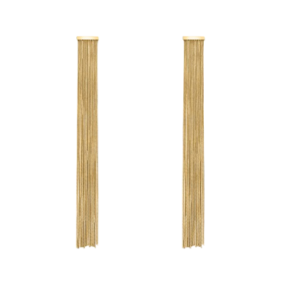 Stroili Orecchini Pendenti Acciaio Gold Lady Code