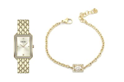 Stroili Box Orologio+Bracciale Solo Tempo Acciaio Gold Olympia