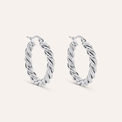 Stroili Cerchi Torchon Acciaio Moonlight