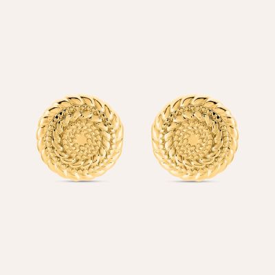 Stroili Orecchini Acciaio Gold Radiance