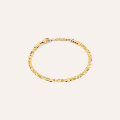 Stroili Bracciale Flex Acciaio Gold Radiance
