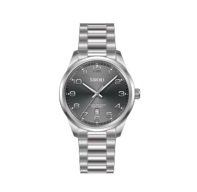 Stroili Solo Tempo Acciaio Quadrante Nero Milano