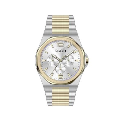 Stroili Multifunzione Acciaio Bicolore Quadrante Silver Kyoto