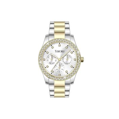 Stroili Multifunzione Acciaio Bicolore Quadrante Silver Phoenix