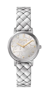 1° Classe Solo tempo Acciaio Quadrante SIlver Malta