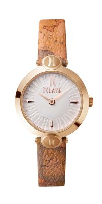 1° Classe Solo Tempo Acciaio Gold e Pelle Madeira