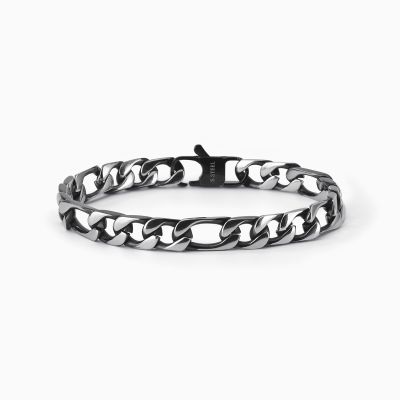 2 Jewels Bracciale Acciaio Catena Groumette 8.5 mm