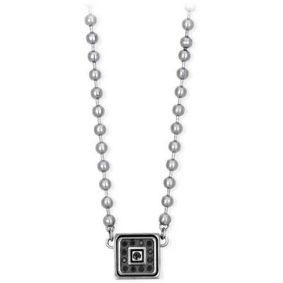 2 Jewels Collana Uomo Acciaio Palline e Pendente Optical