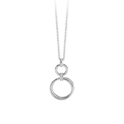 2 Jewels Girocollo Donna Acciaio 2 Cerchi