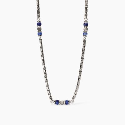 2 Jewels Collana Acciaio e Sodalite