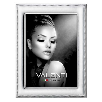 Valenti Cornice Laminato Argento e Legno 15X20