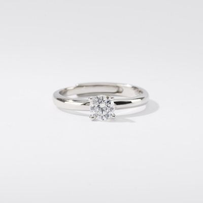 Mabina Anello Regolabile Argento Solitario