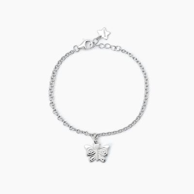 Mabina Bracciale Argento Pendente Farfalla