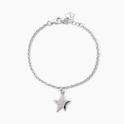Mabina Bracciale Argento Pendente Stella