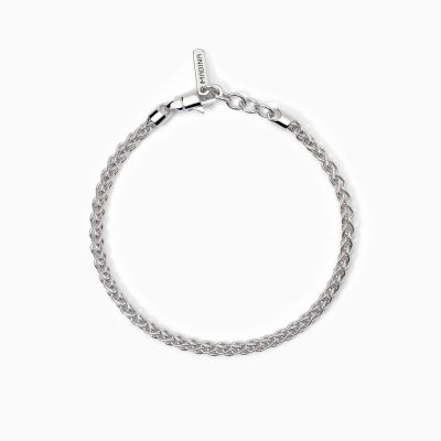 Mabina Bracciale Argento Catena Corda
