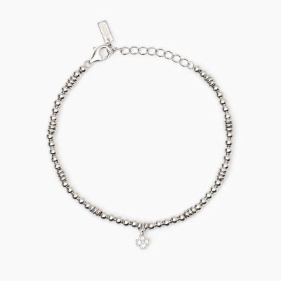 Mabina Bracciale Argento Con Quadrifoglio