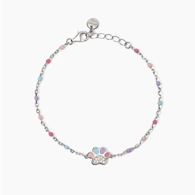 Mabina Bracciale Kids Argento Zampa Smaltata