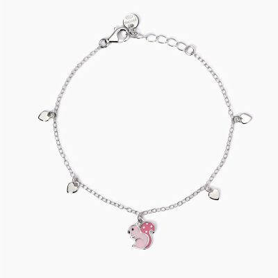 Mabina Bracciale Kids Argento Scoiattolo Smaltato