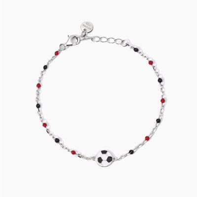 Mabina Bracciale Kids Argento Pallone e Sfere